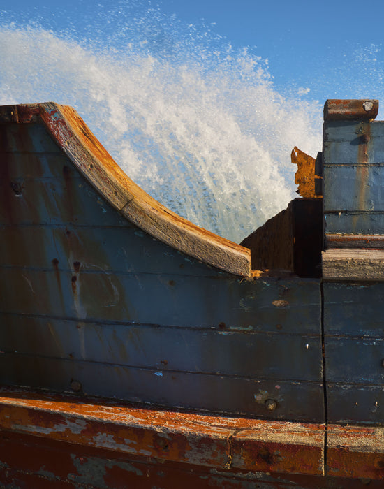 Spray and Rust, fine art photograph by WESDEN Studio