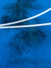 Two Lines on Blue, fine art photograph by WESDEN Studio