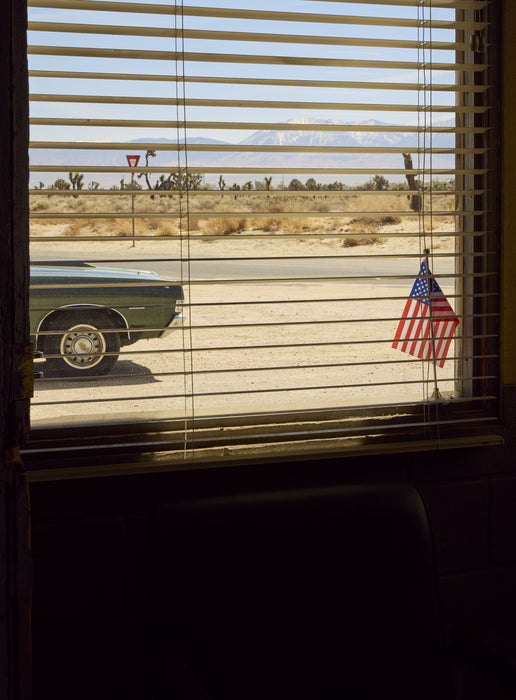Flag and Fender, fine art photograph by WESDEN Studio