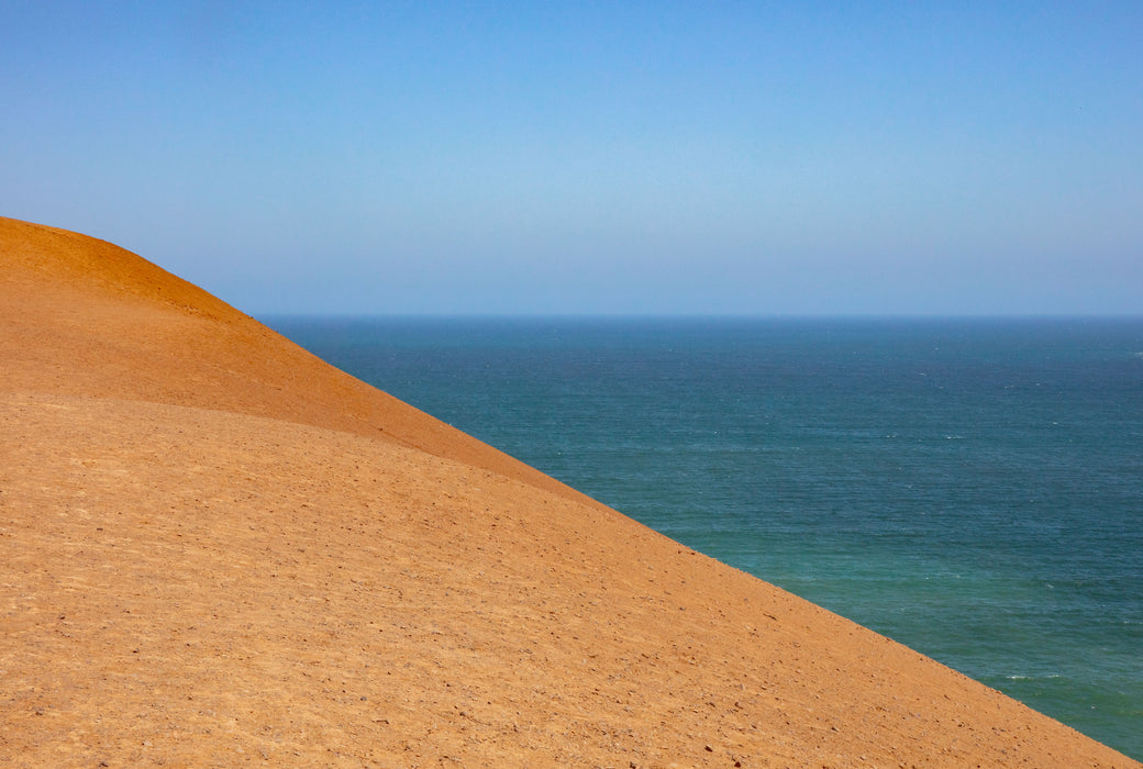 Ochre and Blue, fine art photograph by WESDEN Studio