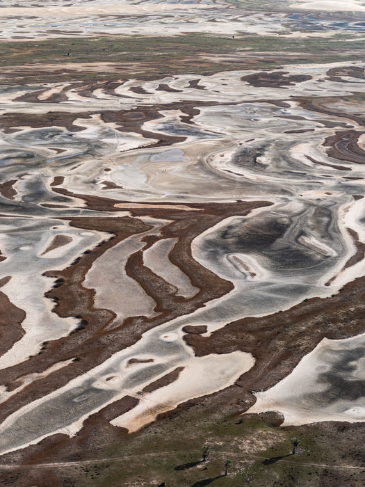 Marbled Earth, aerial fine art photograph by WESDEN Studio