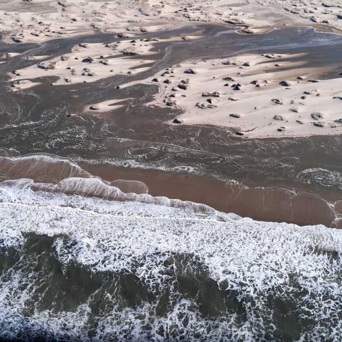 Meeting Ground, aerial fine art photograph by WESDEN Studio