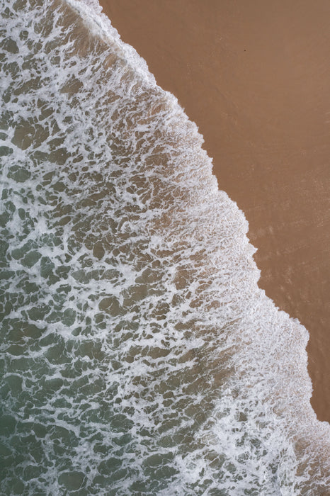 Ochre Threshold, aerial fine art photograph by WESDEN Studio