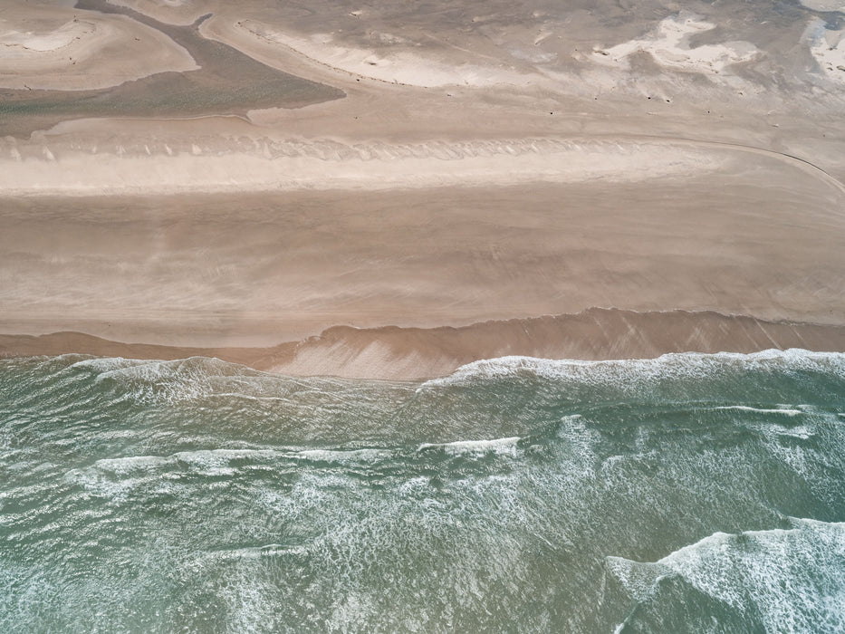 Tidal Layers, aerial fine art photograph by WESDEN Studio