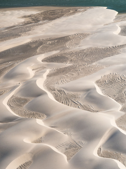 Written by Wind, aerial fine art photograph by WESDEN Studio